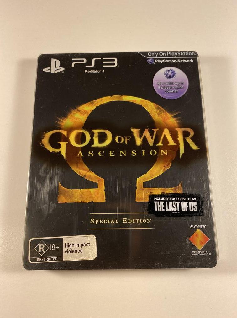 God Of War Ascension Special Steelbook Edition Sony PlayStation 3 PAL