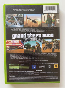 Grand Theft Auto San Andreas Microsoft Xbox PAL