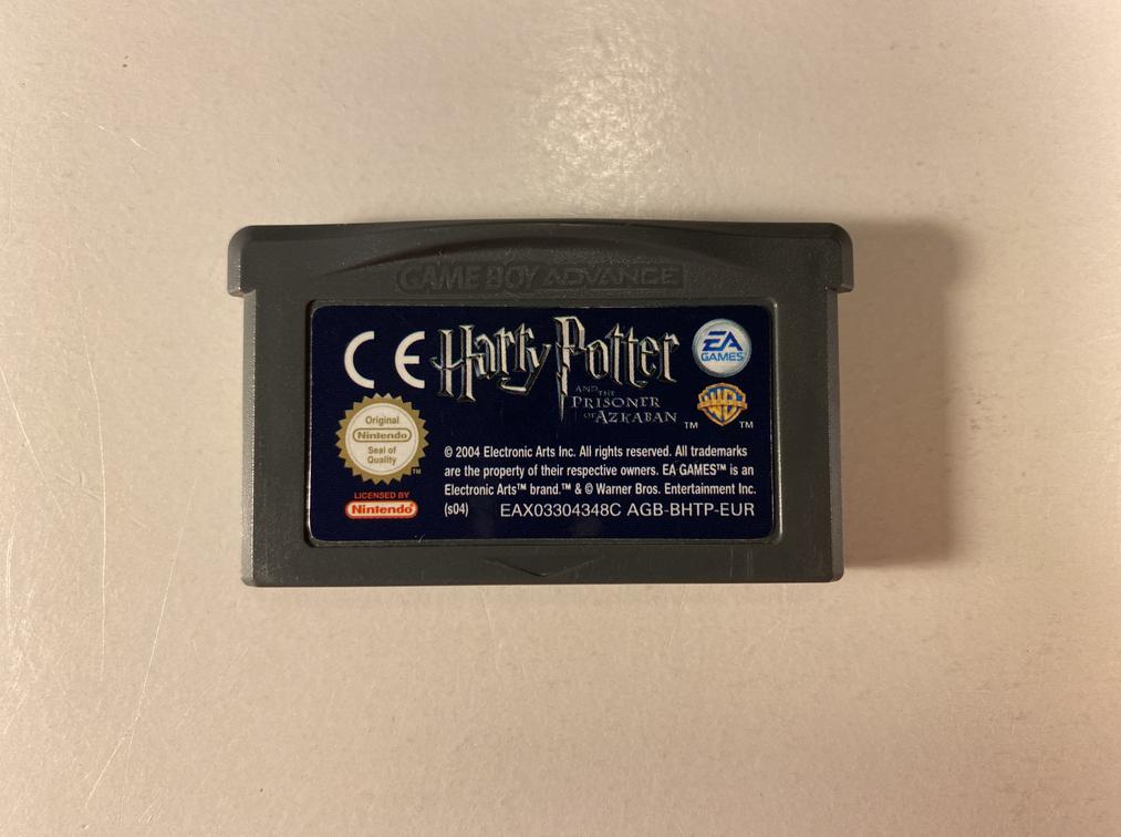 Harry Potter And The Prisoner Of Azkaban Nintendo Game Boy Advance