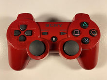 Load image into Gallery viewer, Sony PlayStation 3 PS3 DualShock 3 Wireless Controller Red