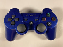 Load image into Gallery viewer, Sony PlayStation 3 PS3 DualShock 3 Wireless Controller Blue