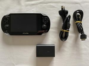 Sony PlayStation PS Vita Console with Wi-Fi PCH-1102 ZA01 Crystal Black PAL Boxed