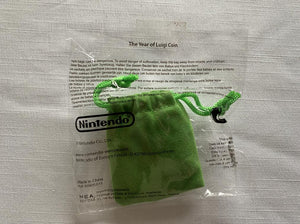 Club Nintendo The Year of Luigi 30th Anniversary Coin and Pouch