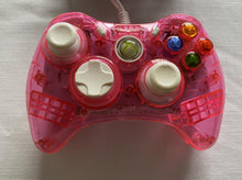 Load image into Gallery viewer, Rock Candy Microsoft Xbox 360 Wired Controller Transparent Pink