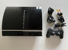 Load image into Gallery viewer, Sony PlayStation 3 PS3 Original 40GB Console Bundle Black CECHJ02