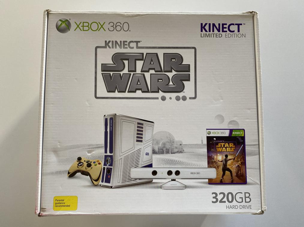 Xbox 360 320GB Slim Console Kinect Star Wars Limited Edition Boxed PAL #2