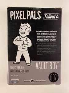 PDP Pixel Pals Fallout 4 8-Bit Vault Boy Light Up Black and White #007
