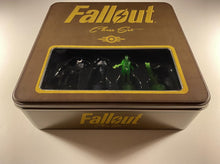 Load image into Gallery viewer, Fallout Chess Set Exclusive Tin with Holographic Pieces