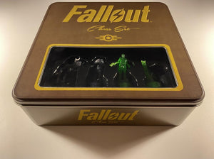 Fallout Chess Set Exclusive Tin with Holographic Pieces