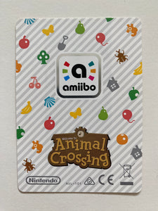 Animal Crossing Amiibo Card #078 Roscoe