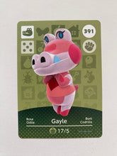 Load image into Gallery viewer, Animal Crossing Amiibo Card #391 Gayle