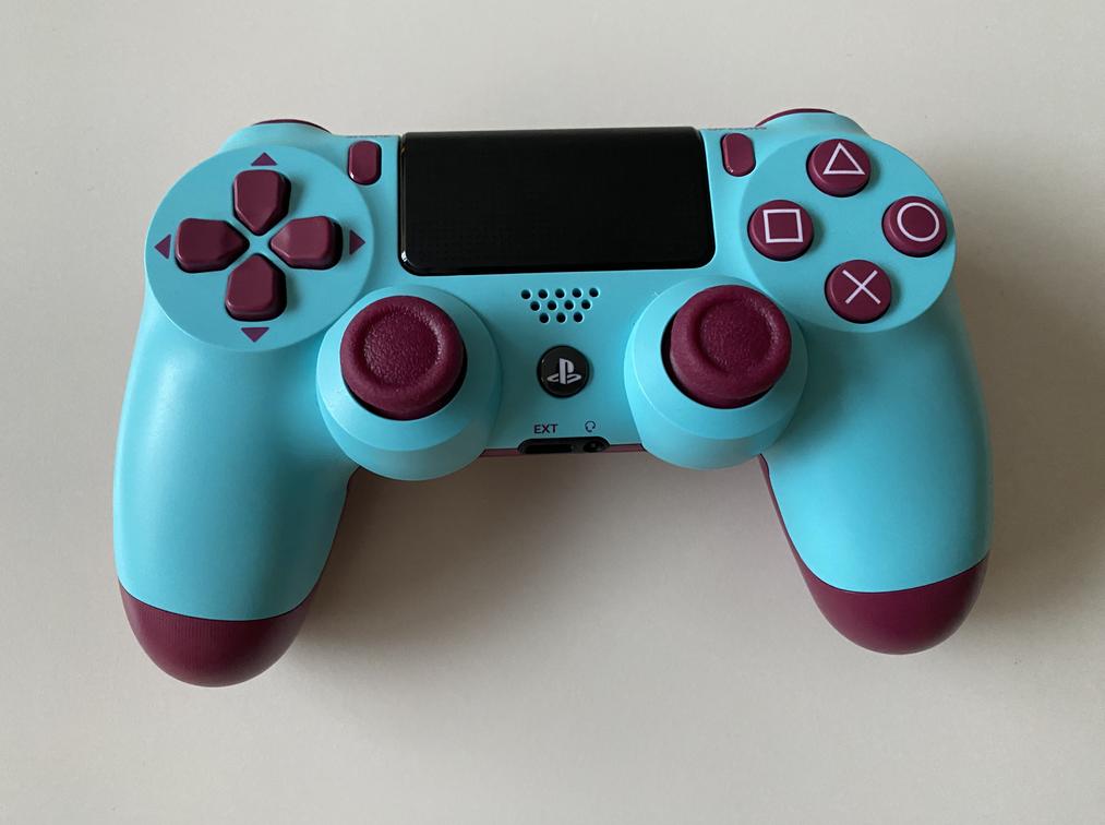 Sony PlayStation 4 DualShock 4 Controller, Berry Blue 