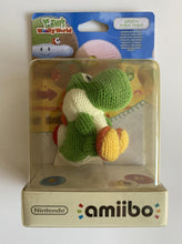 Load image into Gallery viewer, Green Yarn Yoshi Nintendo Amiibo Yoshi&#39;s Woolly World