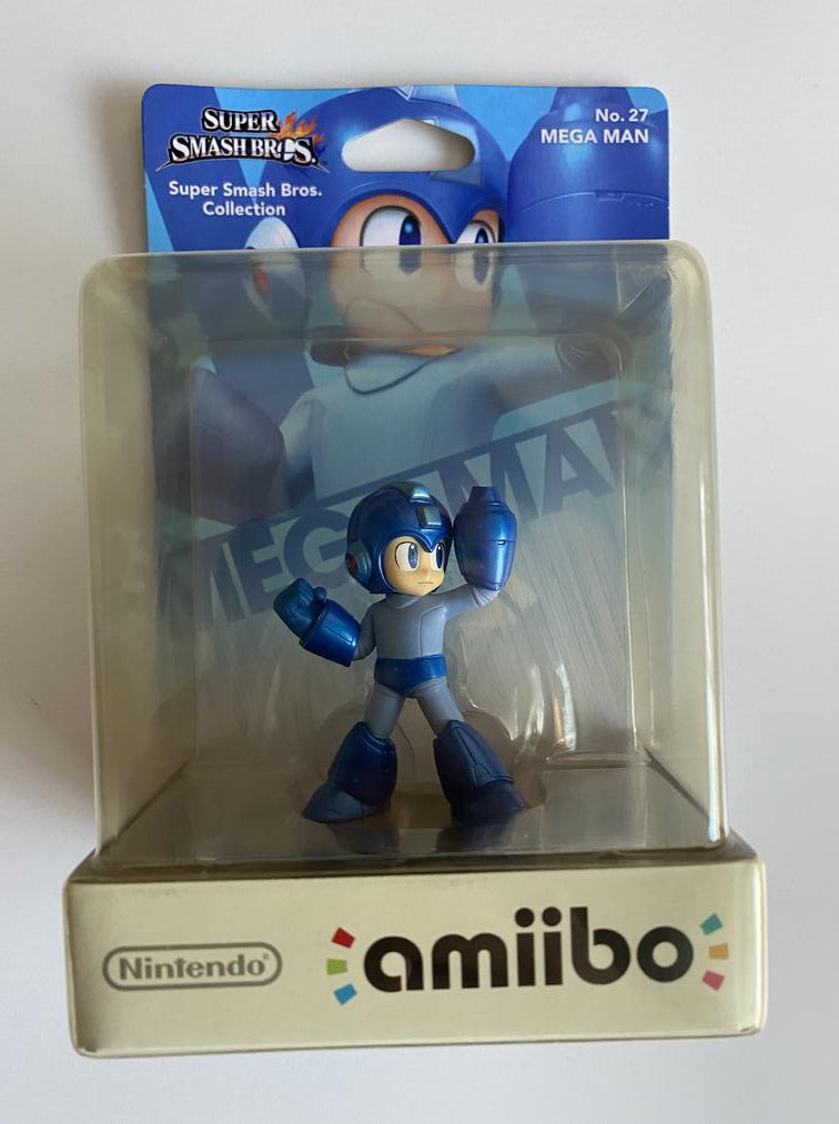 Mega Man No. 27 Nintendo Amiibo Super Smash Bros Collection