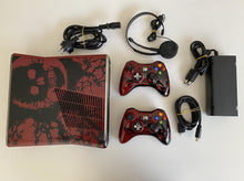 Load image into Gallery viewer, Microsoft Xbox 360 S Slim 320GB Console Gears of War 3 Limited Edition Boxed