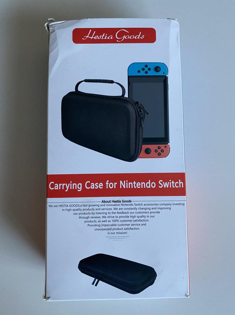 Hestia Goods Nintendo Switch Carry Case Black GameFleets
