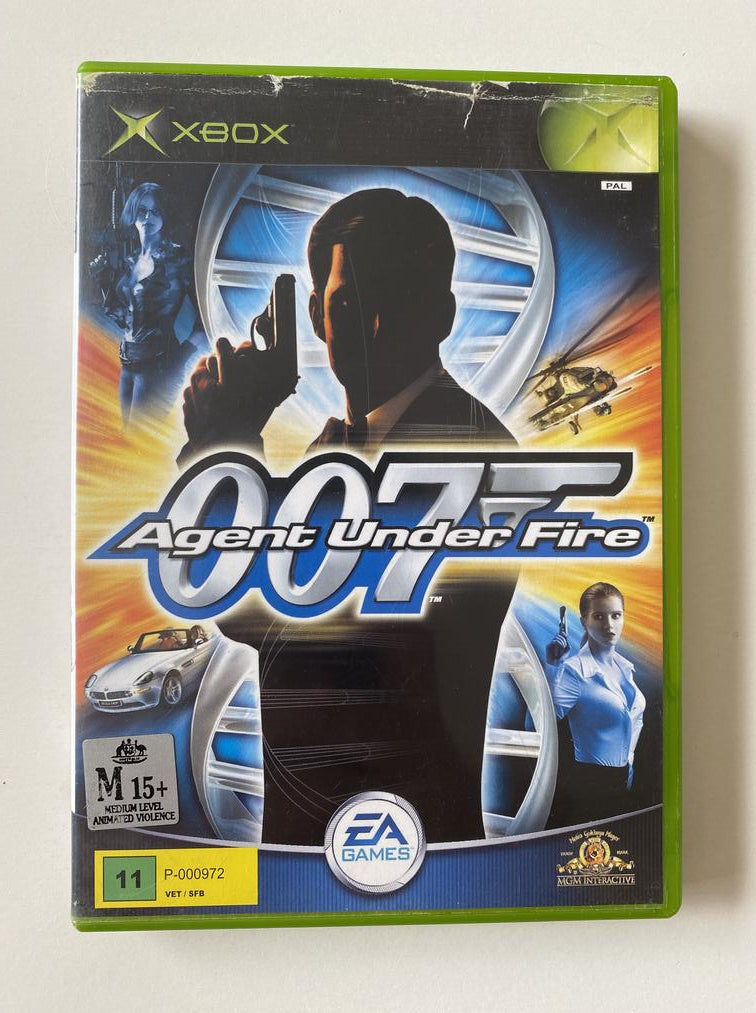James Bond 007 In Agent Under Fire Microsoft Xbox