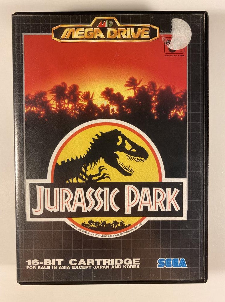 Jurassic Park Sega Mega Drive