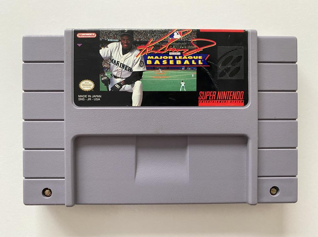 Ken Griffey Jr Presents Major League Baseball Nintendo SNES
