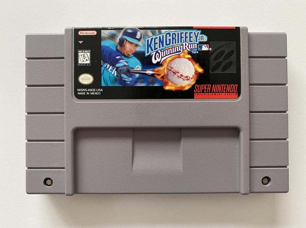 Ken Griffey Jr's Winning Run Nintendo SNES