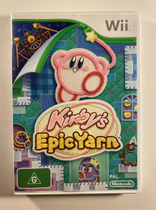 Kirby's Epic Yarn Nintendo Wii PAL