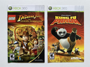 LEGO Indiana Jones The Original Adventures and Kung Fu Panda