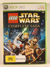 Load image into Gallery viewer, LEGO Star Wars The Complete Saga Microsoft Xbox 360