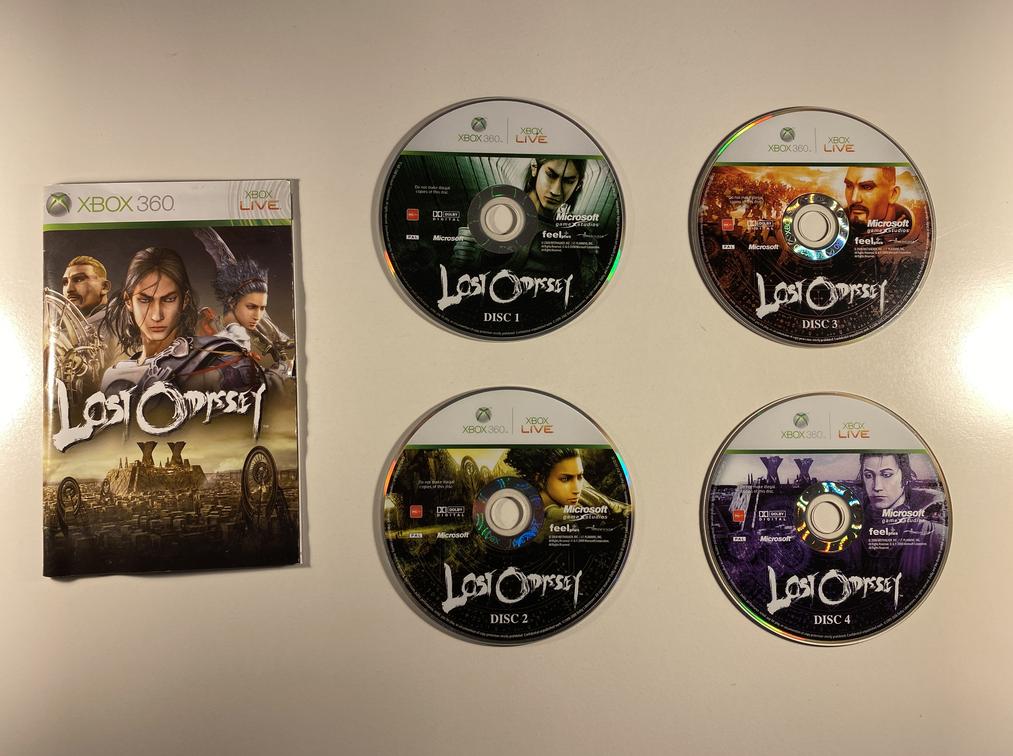 Lost Odyssey Playable Demo Disc Xbox 360 Japan Ver.