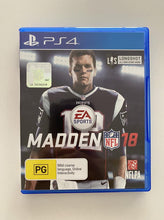 Load image into Gallery viewer, Madden NFL 18 Sony PlayStation 4