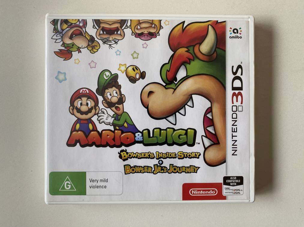 Mario And Luigi Bowser's Inside Story + Bowser Jr.'s Journey Nintendo 3DS