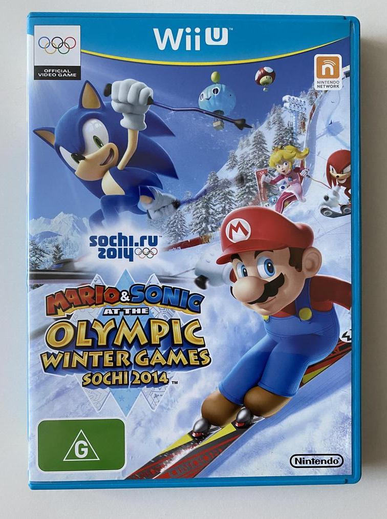 Mario And Sonic at the Sochi 2014 Olympic Winter Games Nintendo Wii U