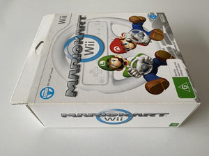 Mariokart Wii and Steering Wheels Bundle