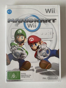 Mariokart Wii and Steering Wheels Bundle