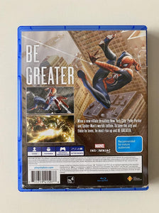 Marvel Spider-man Sony PlayStation 4 PAL