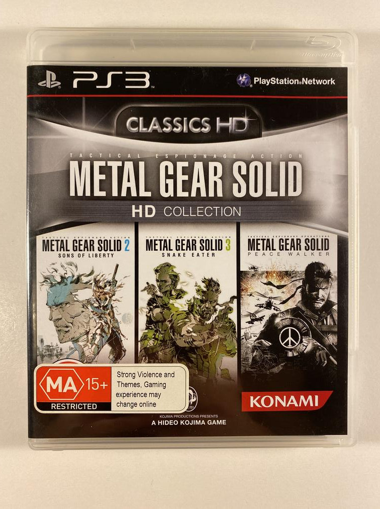 metal gear solid hd collection ps3 playstation store Metal Gear Solid HD Collection (Sony PlayStation 3)