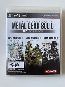Metal Gear Solid HD Collection Sony PlayStation 3