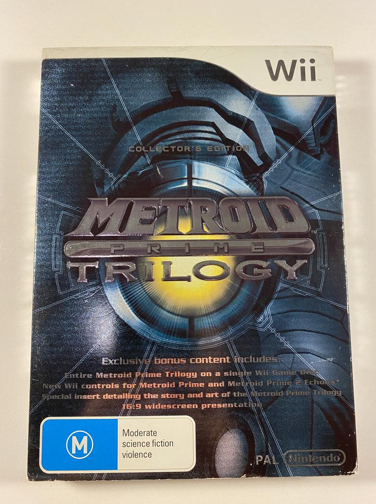 Metroid Prime Trilogy Collector's Edition Nintendo Wii PAL