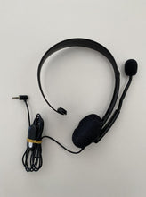 Load image into Gallery viewer, Microsoft Xbox 360 Chat Headset Black