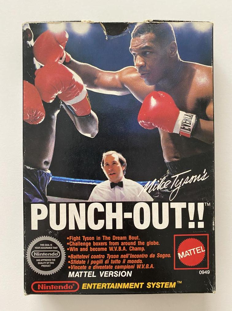 Mike Tyson's Punch-Out Boxed Nintendo NES
