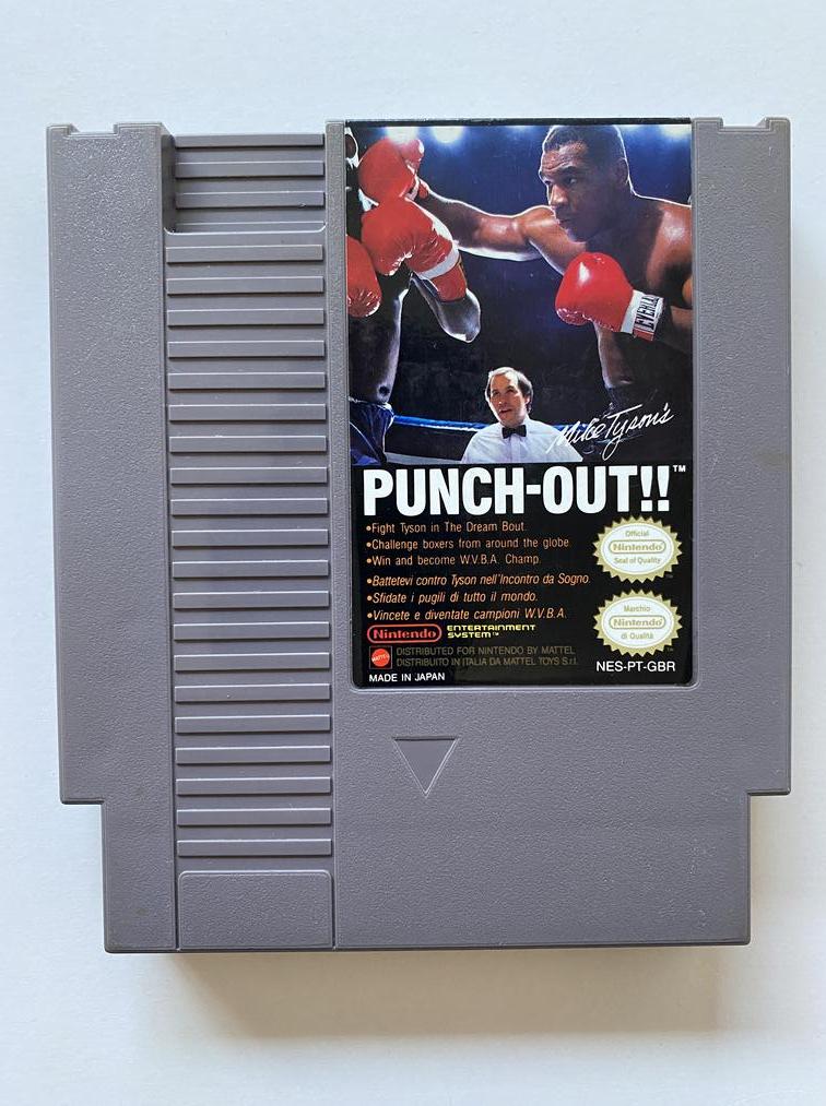 Mike tyson punch out cartridge sale