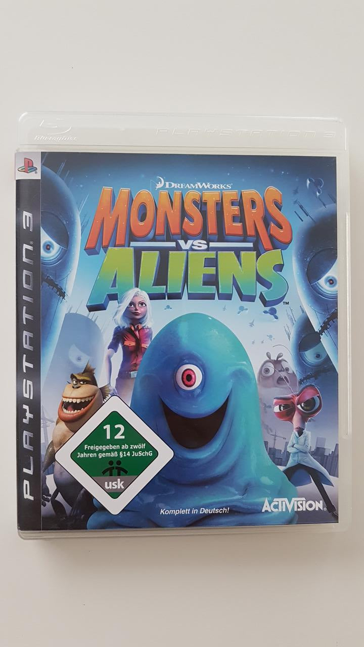 monsters vs aliens ps3 game Monsters VS Aliens (Sony PlayStation 3)
