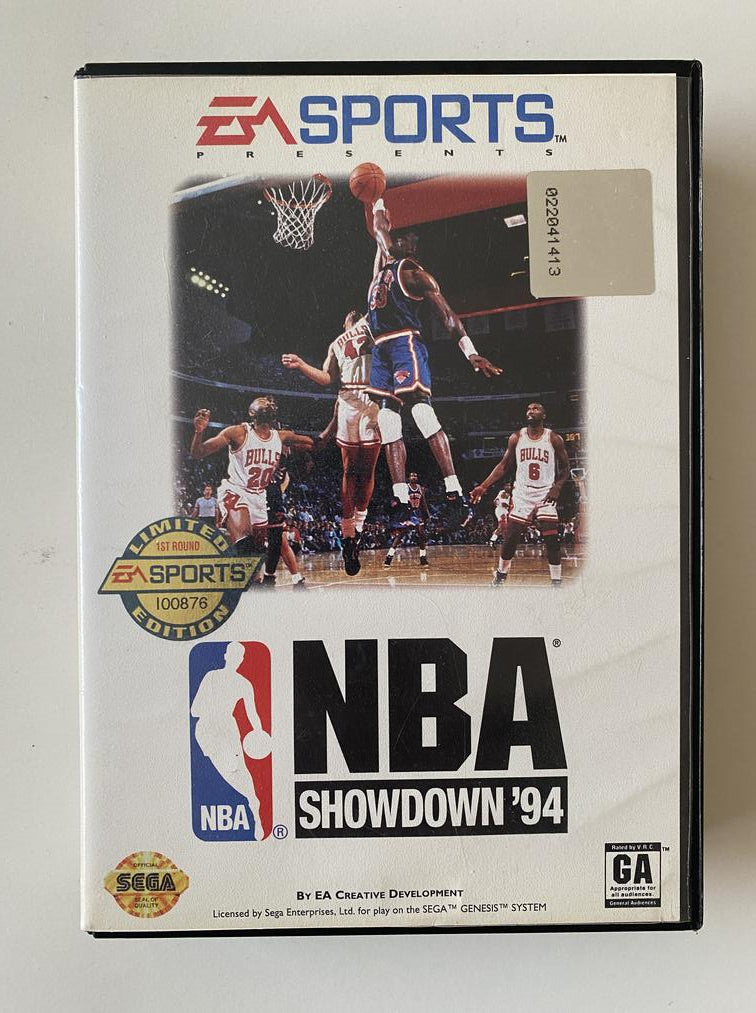 NBA Showdown '94 Sega Mega Drive