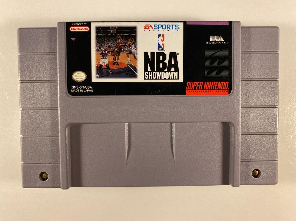 NBA Showdown Nintendo SNES