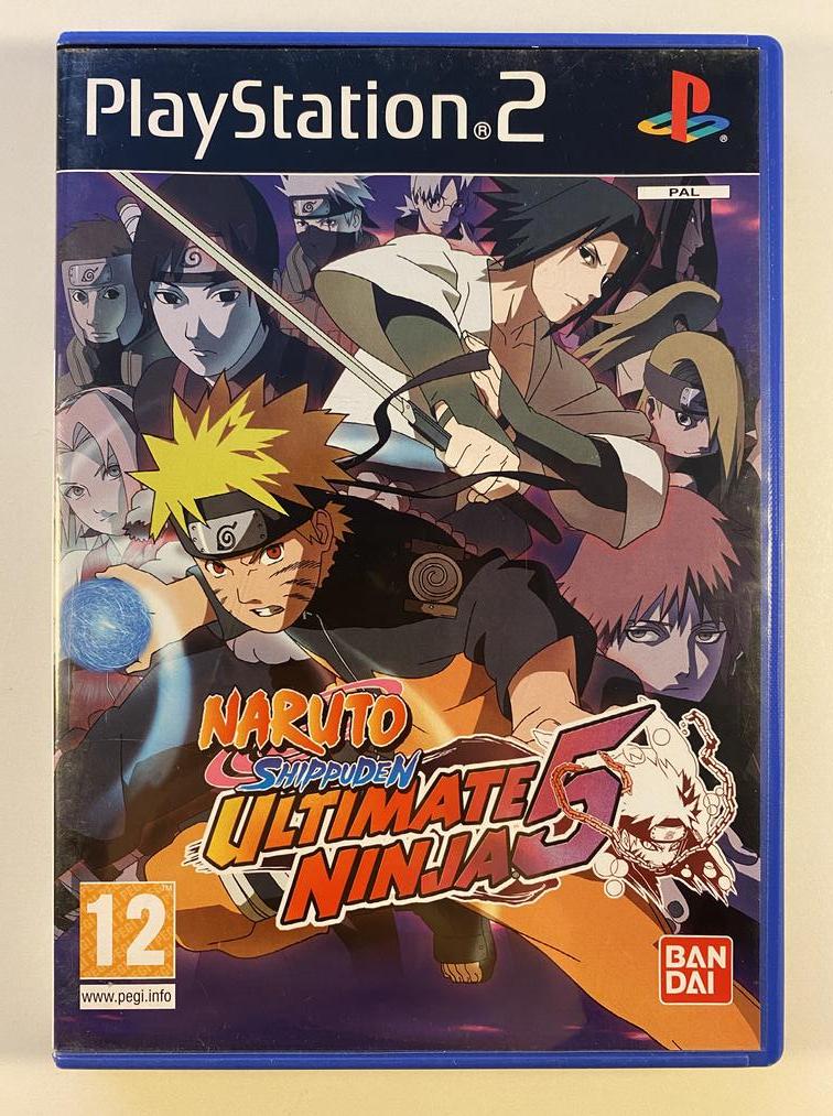 DISK ONLY* Naruto Shippuden Ultimate Ninja 5 Playstation 2 Two PS2