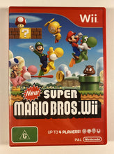 Load image into Gallery viewer, New Super Mario Bros Wii Nintendo Wii PAL