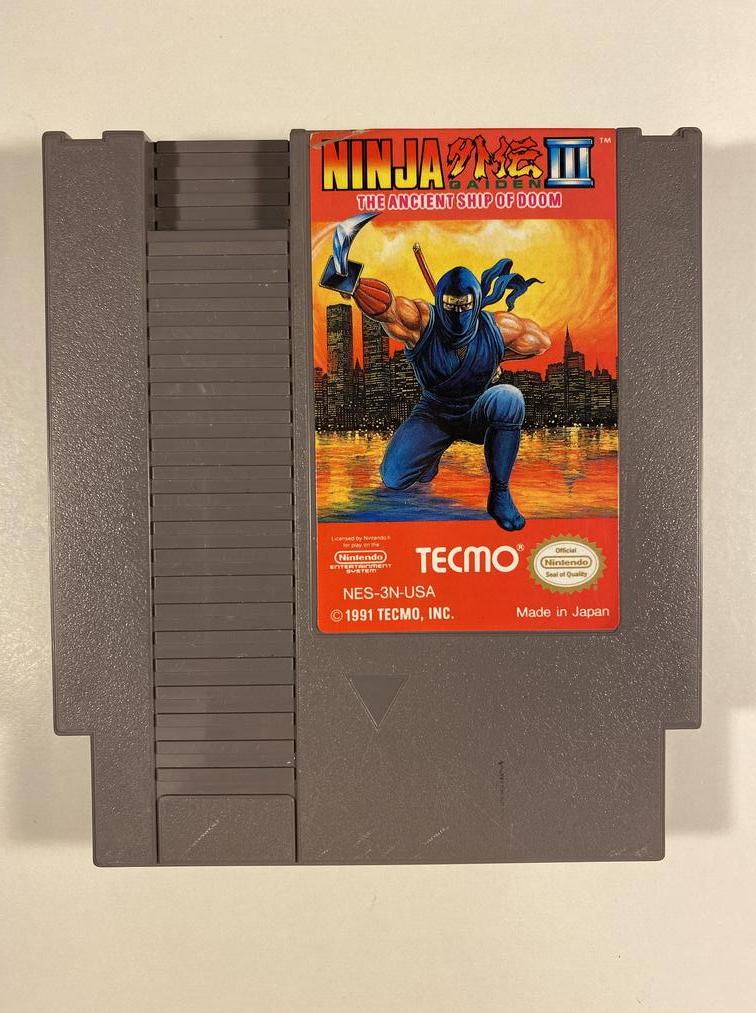 Ninja Gaiden III The Ancient Ship of Doom Nintendo NES