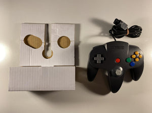 Nintendo 64 Controller Black Boxed