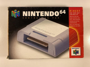 Nintendo 64 Controller Pak Boxed