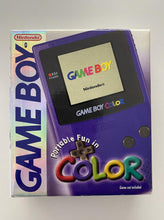 Load image into Gallery viewer, Nintendo Game Boy Color Console Purple Boxed