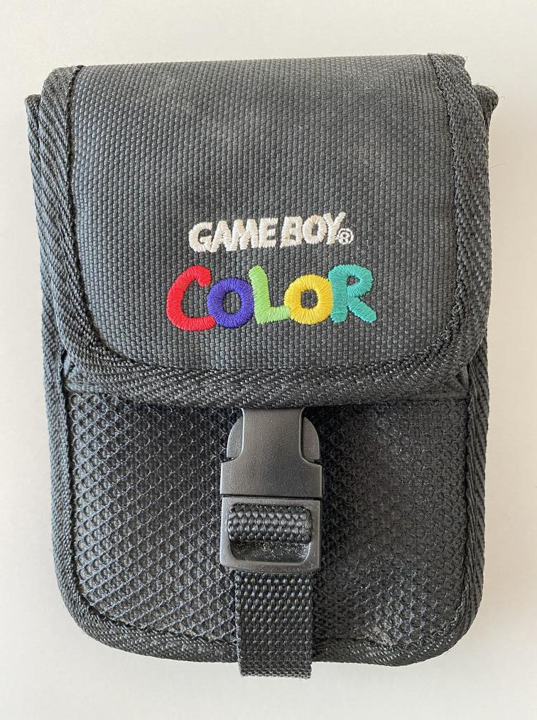 Nintendo Game Boy Color GBC Carry Bag Black